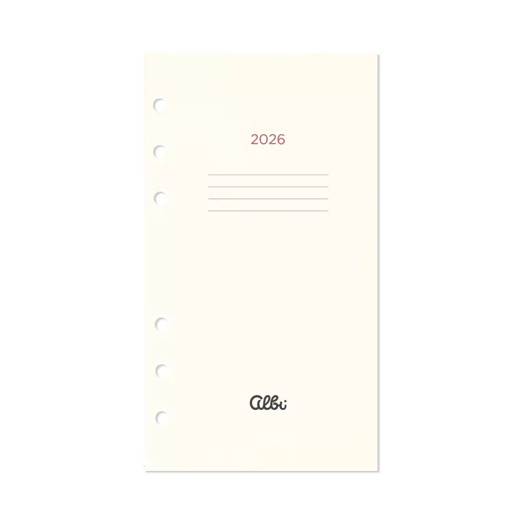 Náplň do plánovacího diáře na rok 2026