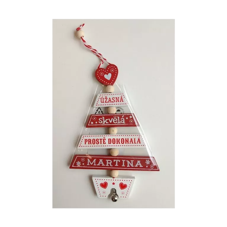 Vánoční ozdoba - Martina