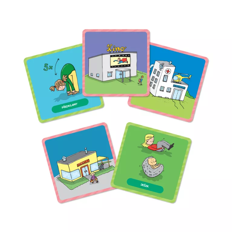 Hoď a objevuj: Doplňkové karty - Kvído