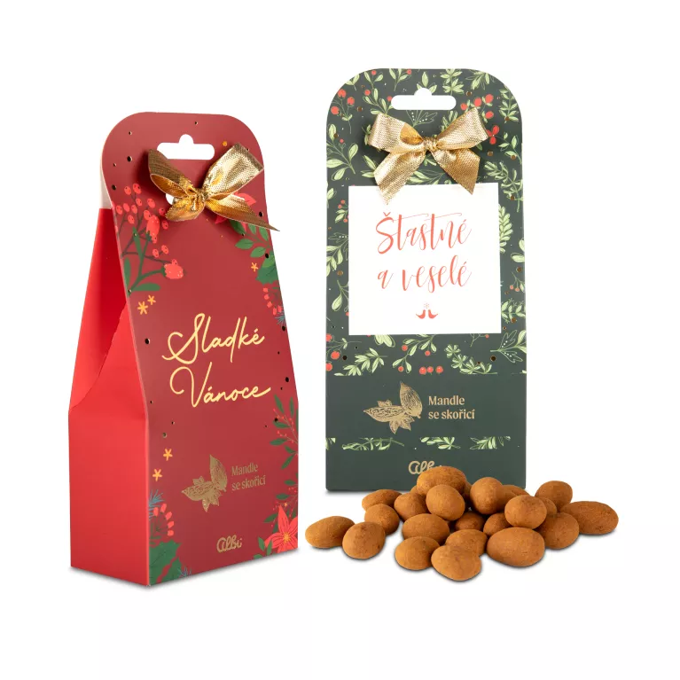 Vánoční mandle ve skořici