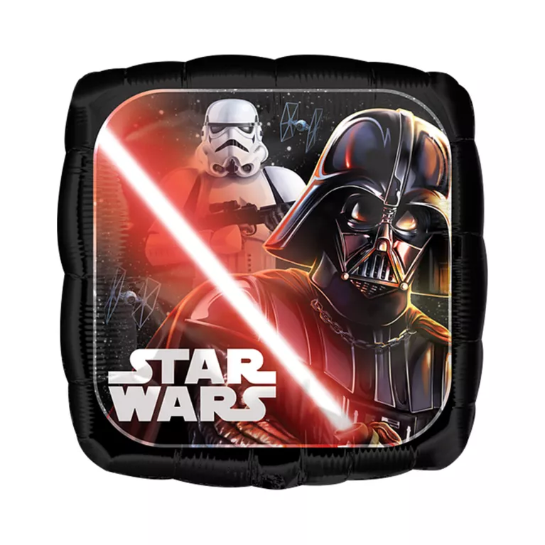 Balónek fóliový Star Wars čtverec