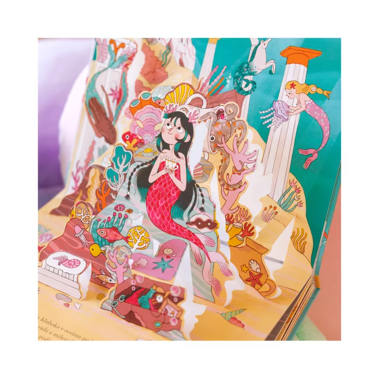 Malá mořská víla - Zvuková 3D kniha