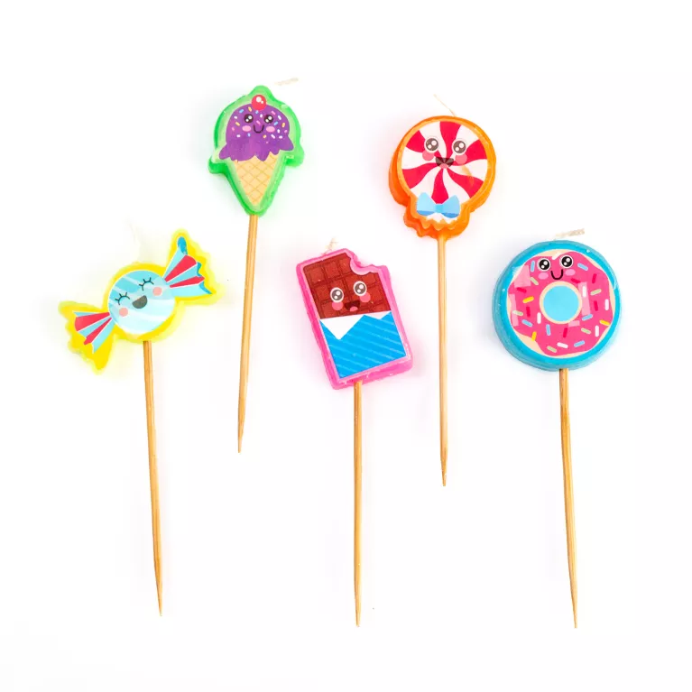 Sada dortových svíček - Sladkosti