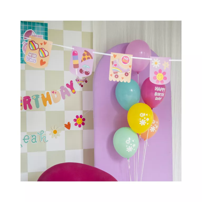 Banner Boho Girlz párty