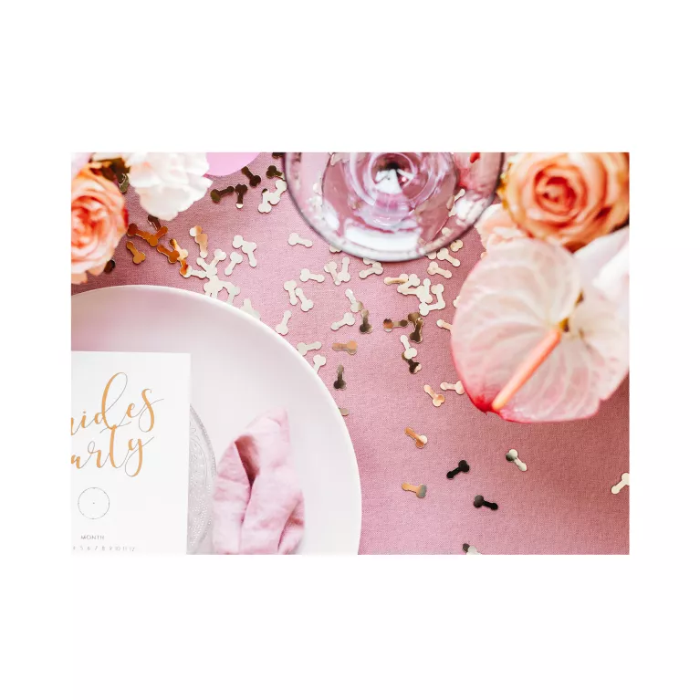 Konfety stolní zlaté penisy 30 g