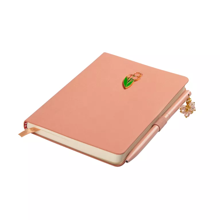 Diář s propiskou - Tulipán