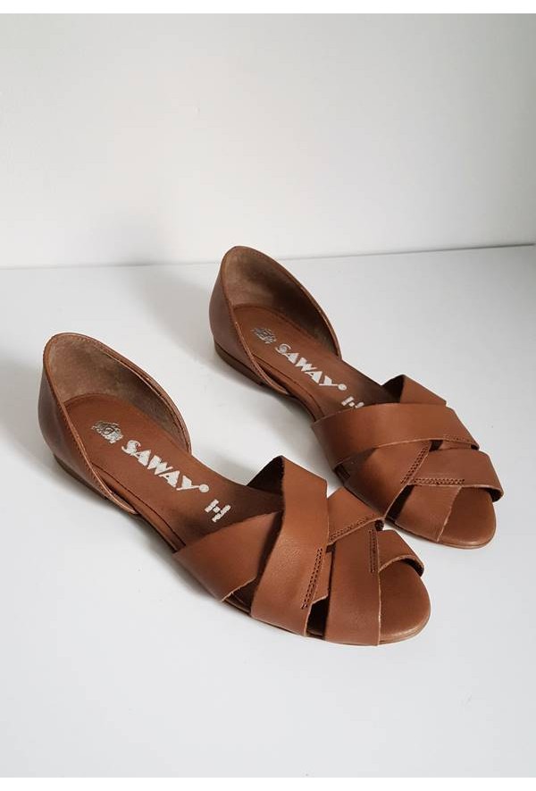 Baleriny Fabiola beż jasny