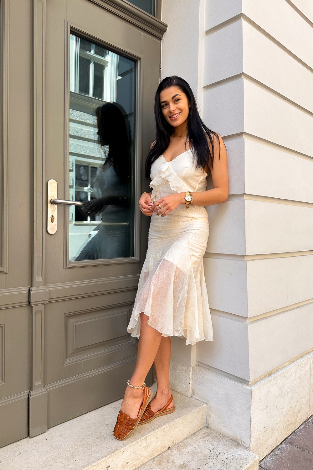 Kolorowe sandały Monako