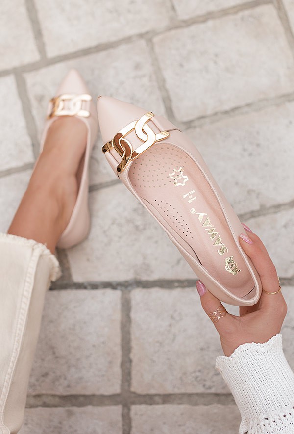 Czarne baleriny Nella