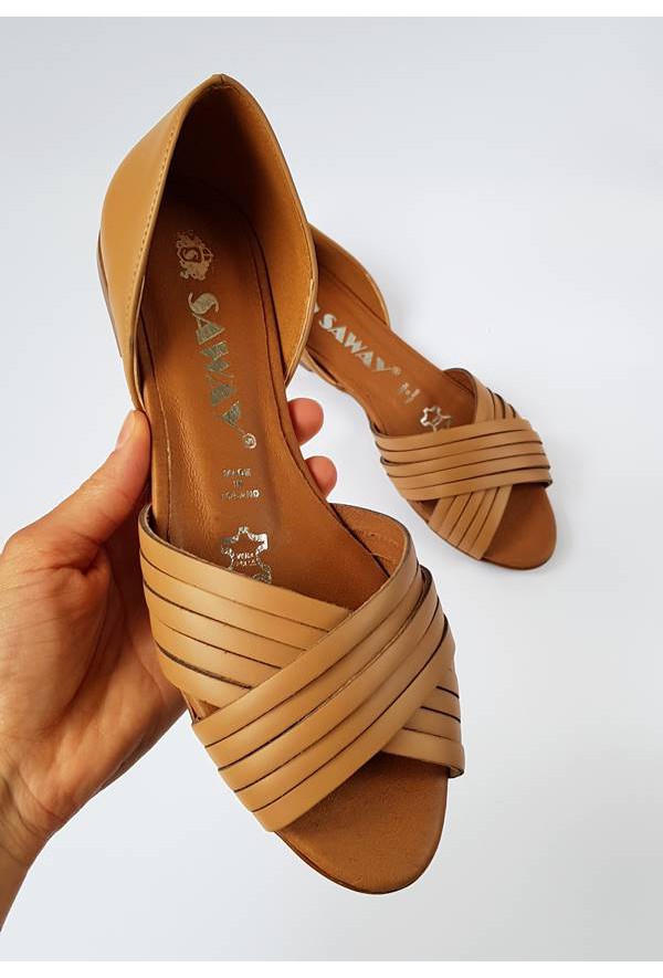 Baleriny Vaticano beż