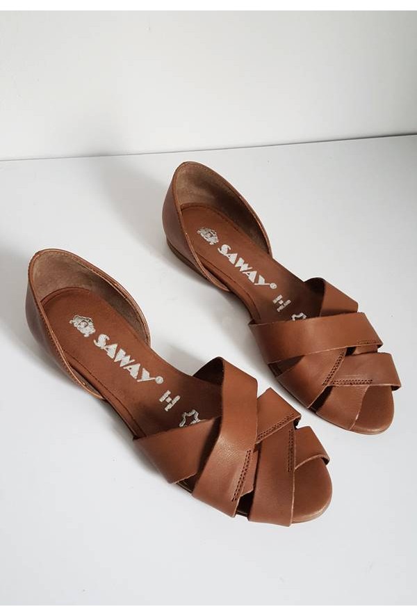 Baleriny Fabiola beż jasny