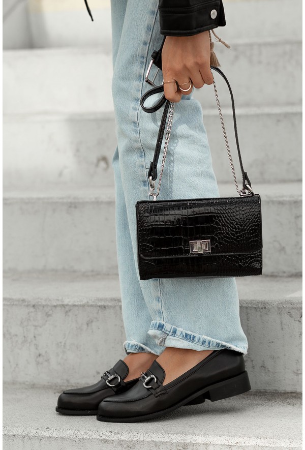 Brązowe loafersy Grind