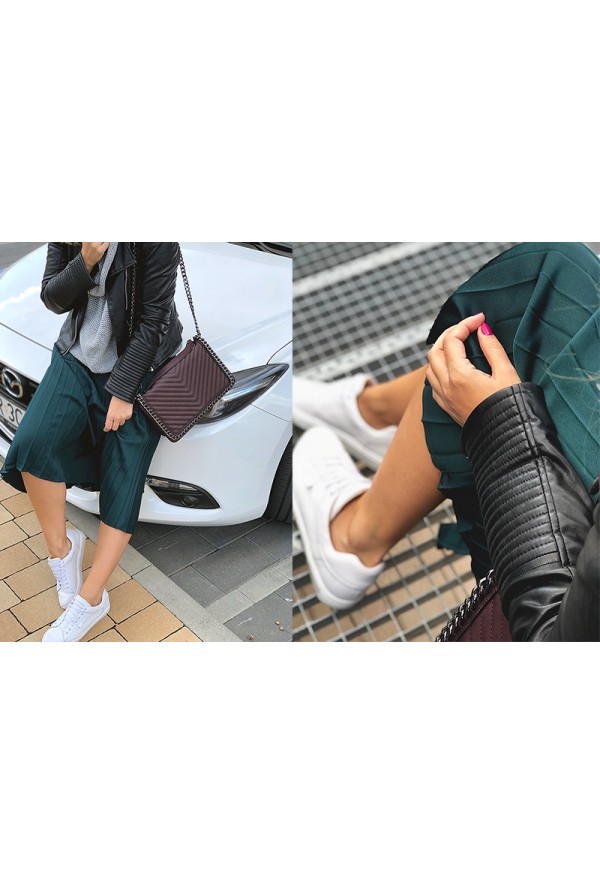 Czarne trampki Janet