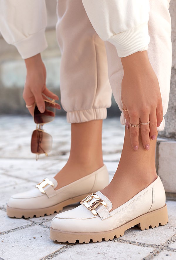 Czarne mokasyny Rina zamsz