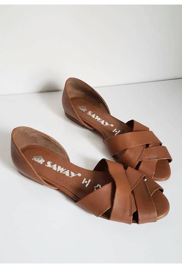 Baleriny Fabiola beż jasny