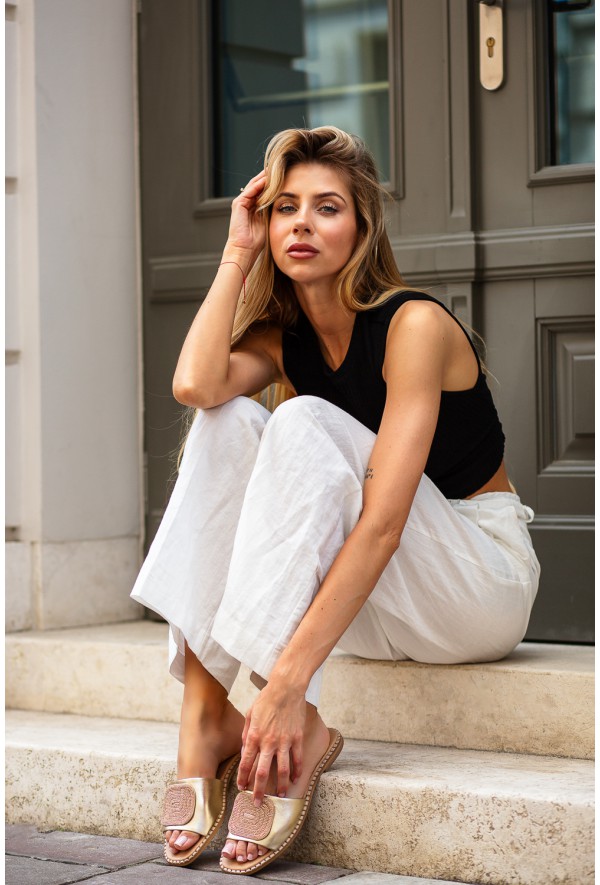 Złote klapki Hermiona