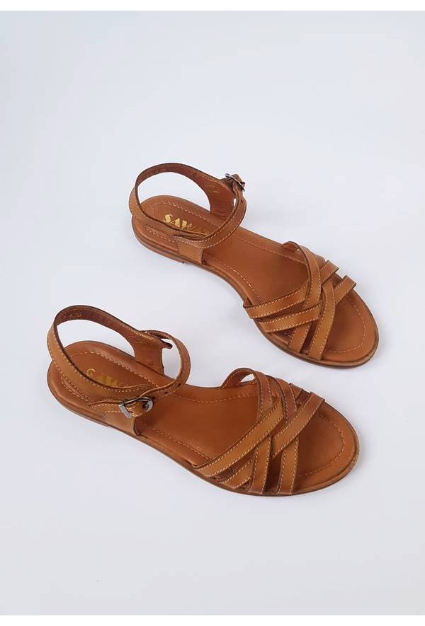 Brązowe sandały Lorita