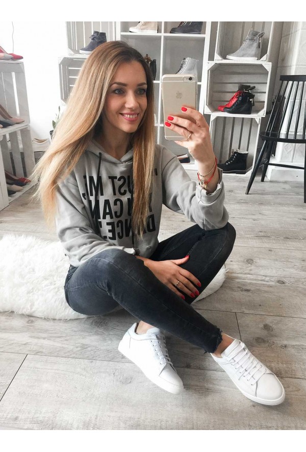 Czarne trampki Janet