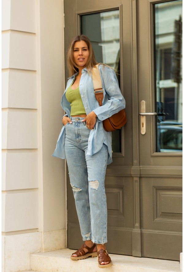 Komfortowe brązowe sandały Esta