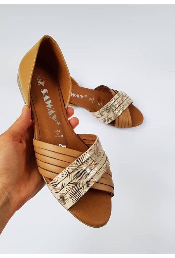 Baleriny Vaticano beż