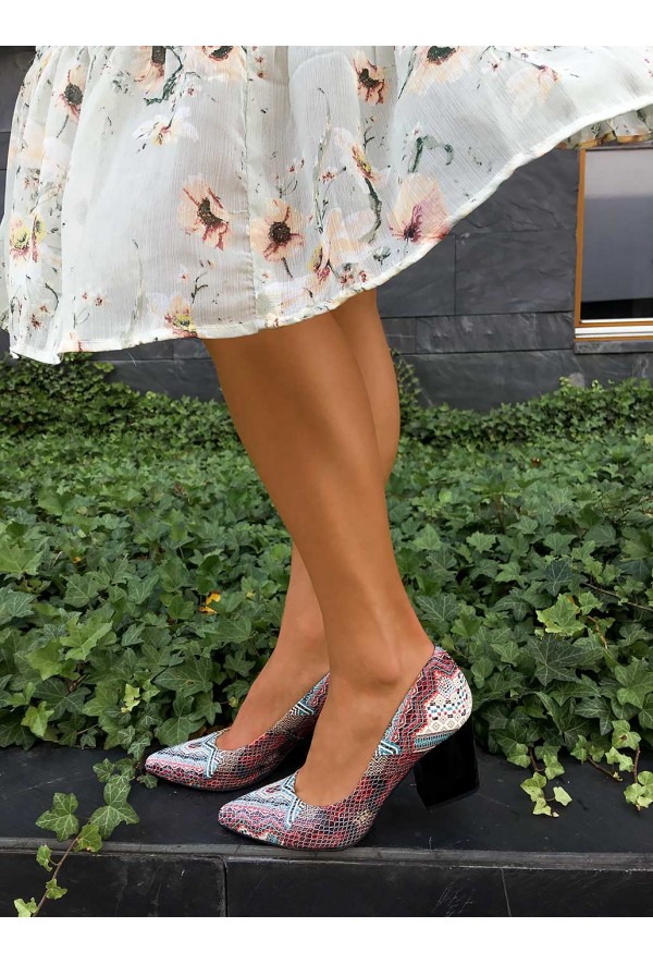 Czarne czółenka Tessa