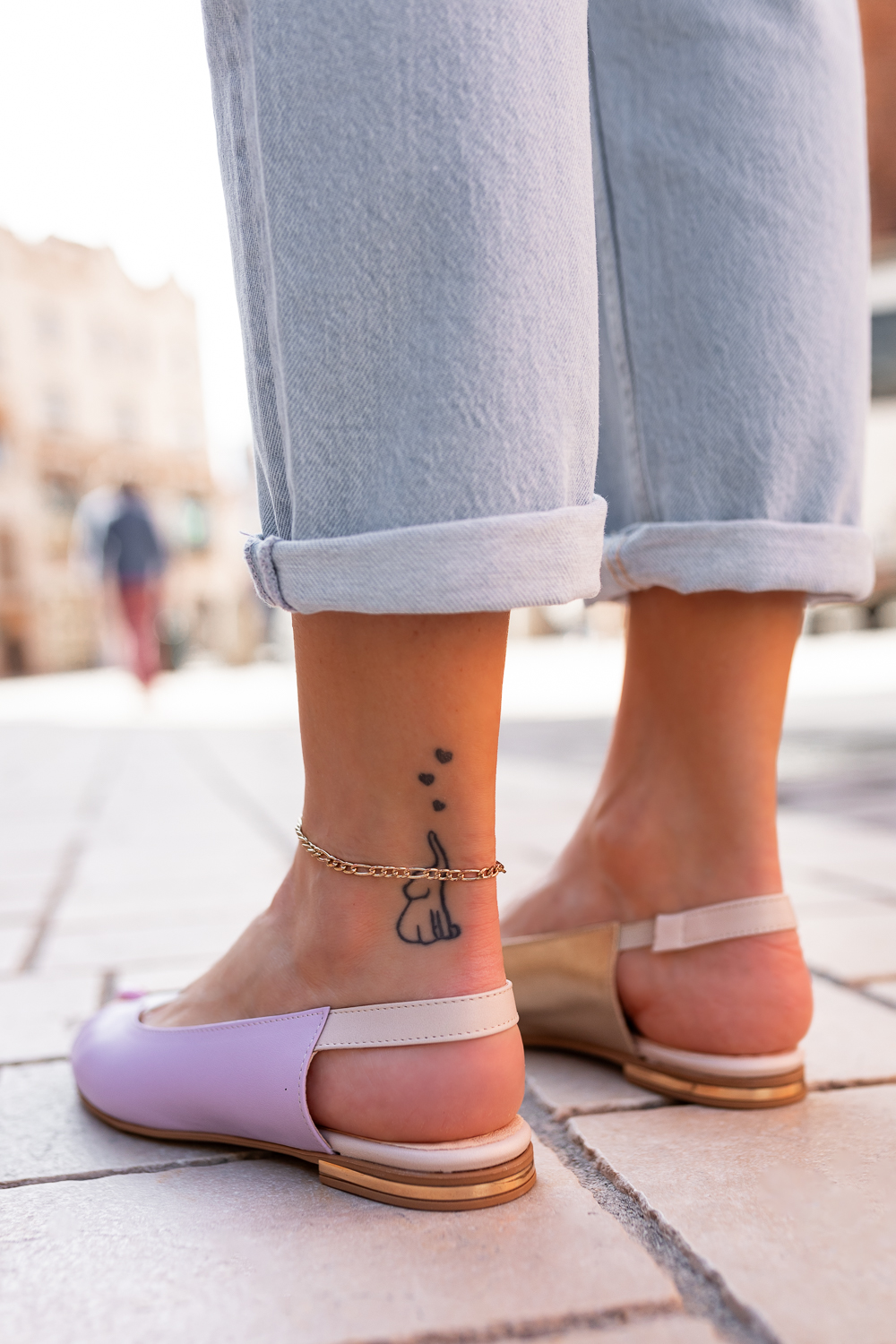 Złote baleriny Opela