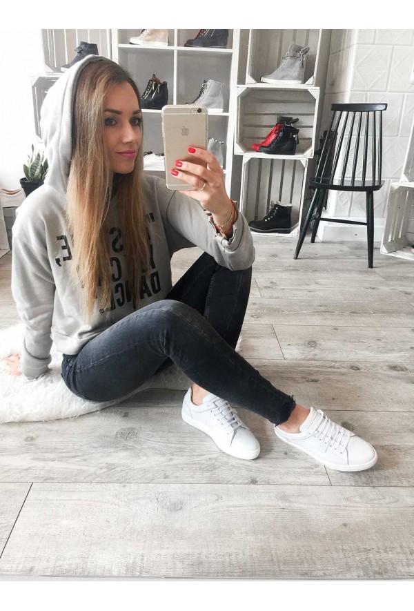 Czarne trampki Janet