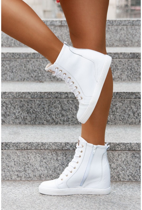Białe sneakersy Sofia