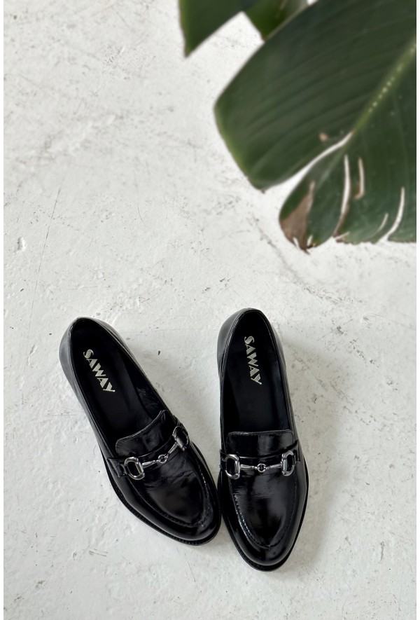 Brązowe loafersy Grind