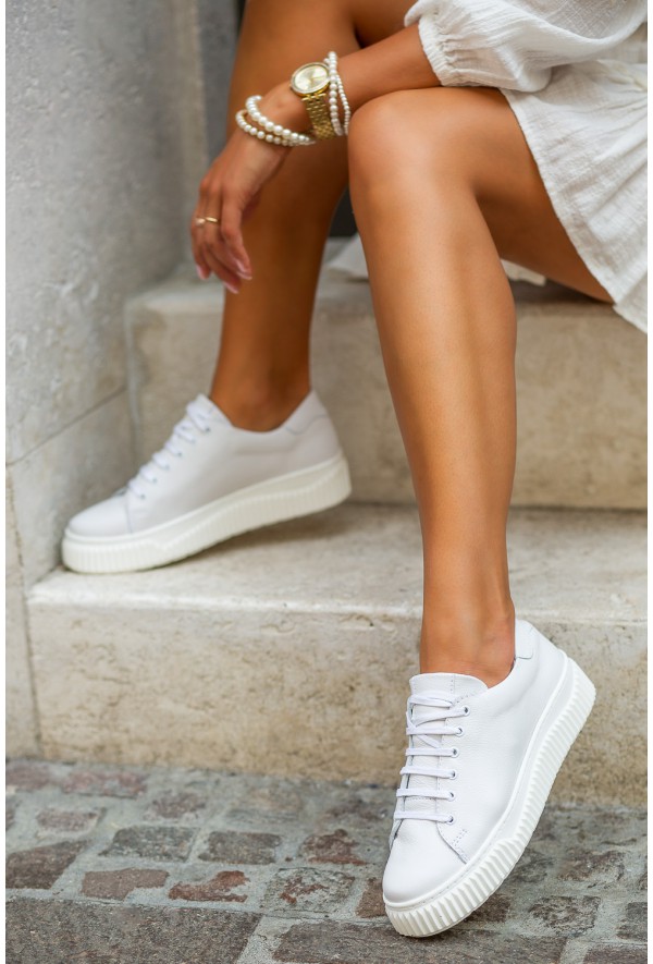 Beżowe trampki Giallo