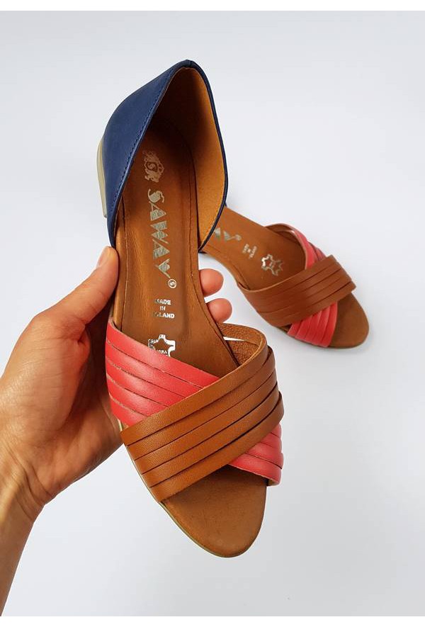 Baleriny Vaticano rosso