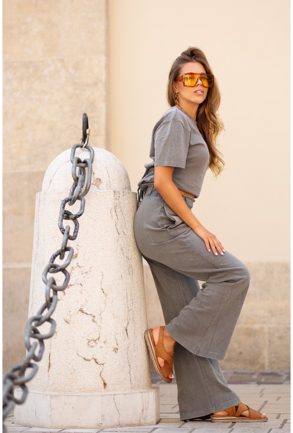 Brązowe sandały Evie