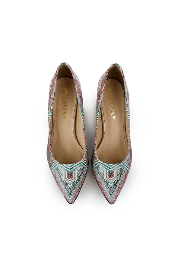 Czarne czółenka Tessa