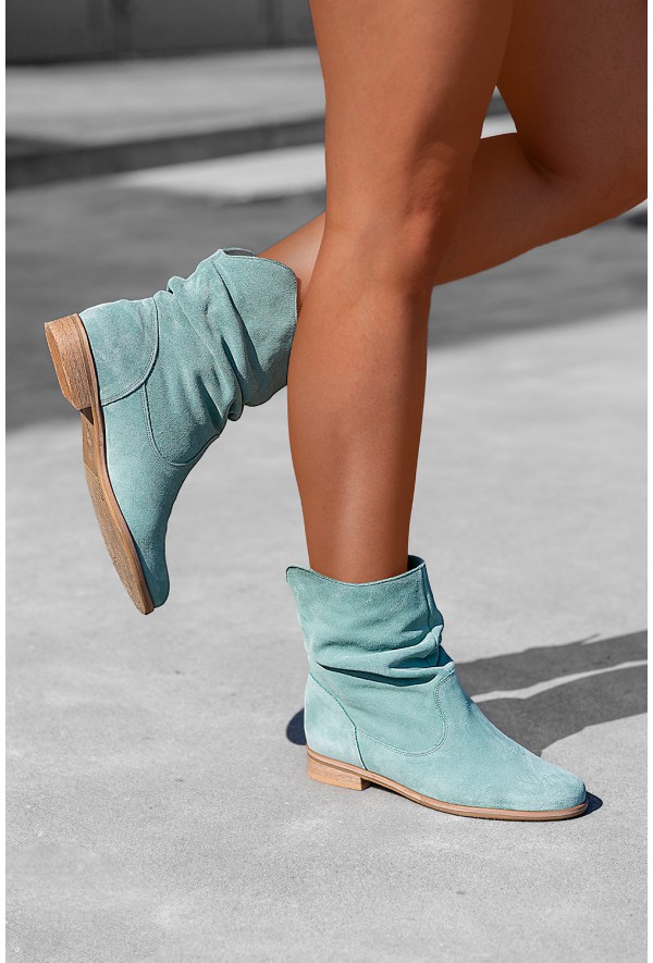 Zamszowe botki Giovana