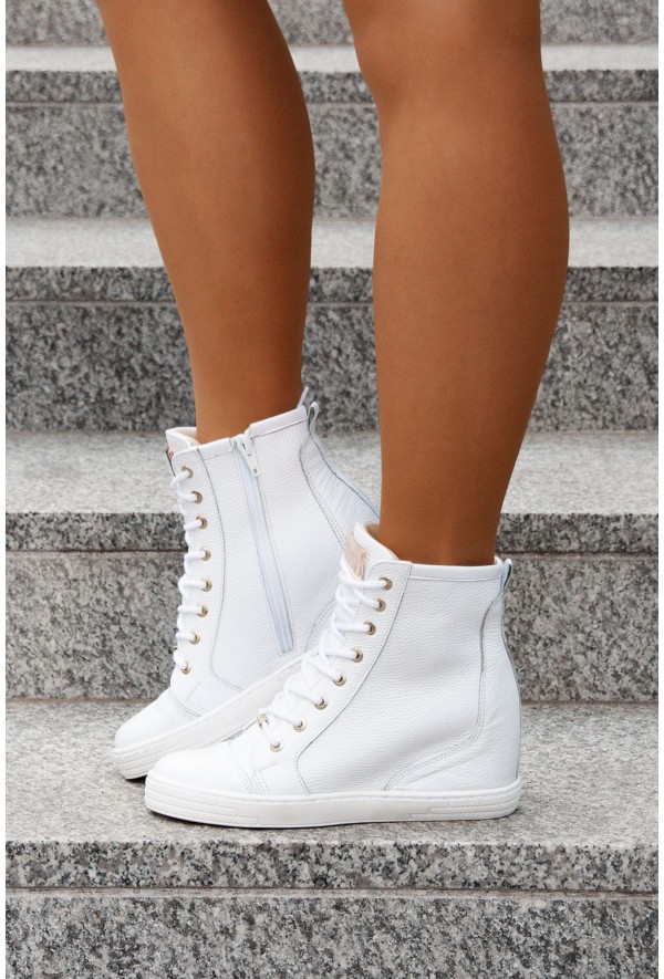 Białe sneakersy Sofia