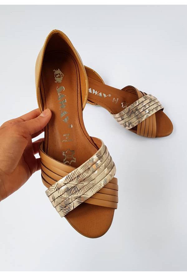 Baleriny Vaticano beż