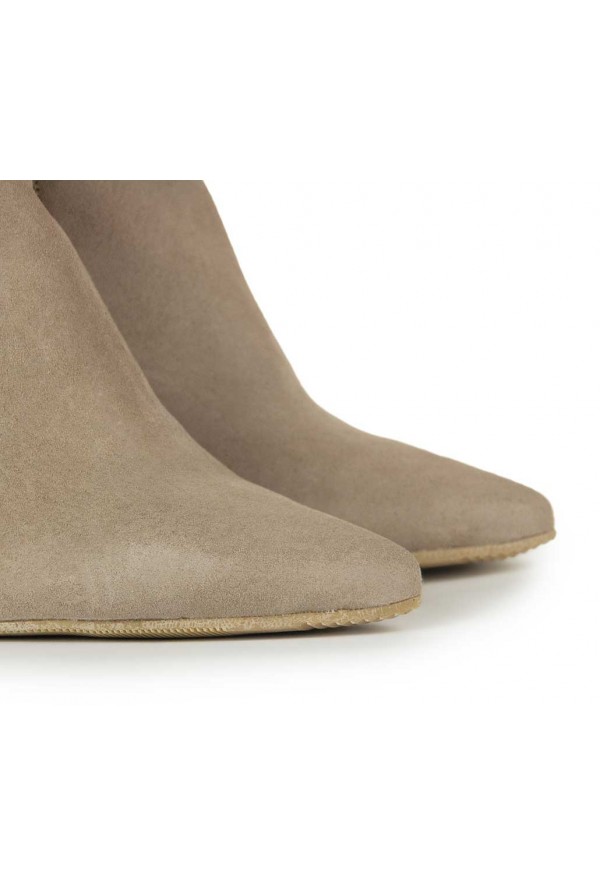 Zamszowe botki Imala cappuccino