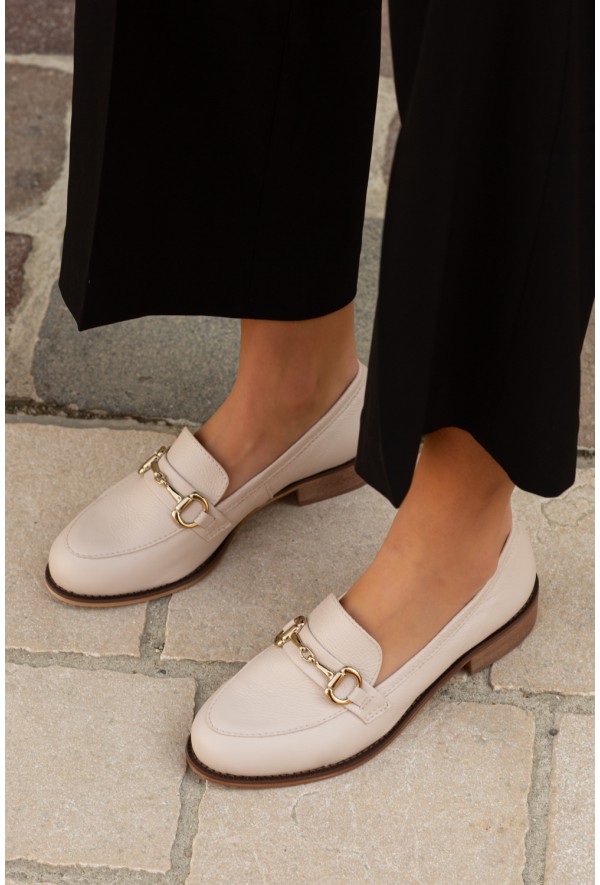 Brązowe loafersy Grind