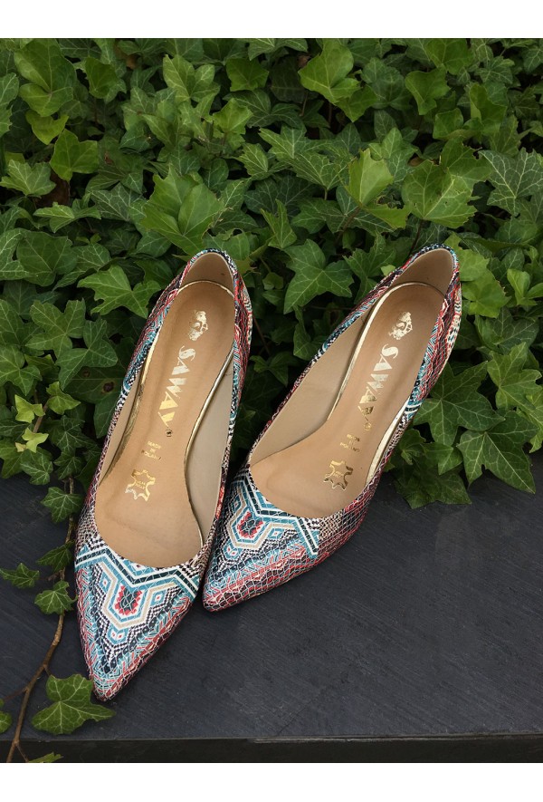 Czarne czółenka Tessa