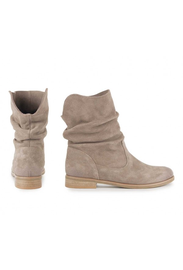 Zamszowe botki Giovana cappuccino