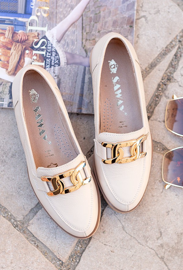 Czarne mokasyny Rina zamsz