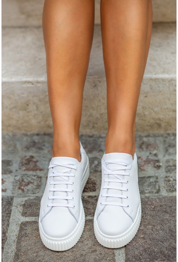 Beżowe trampki Giallo