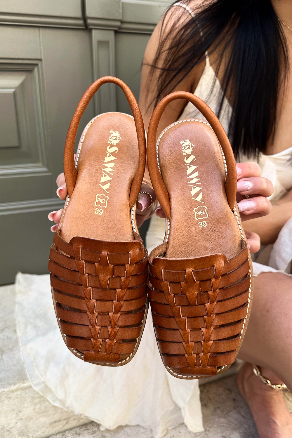 Kolorowe sandały Monako