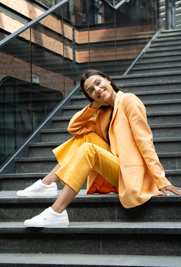 Czarne trampki Janet