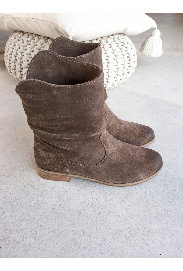 Brązowe botki Giovana