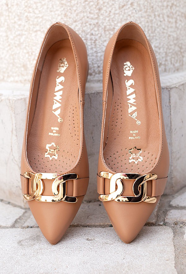 Czarne baleriny Nella