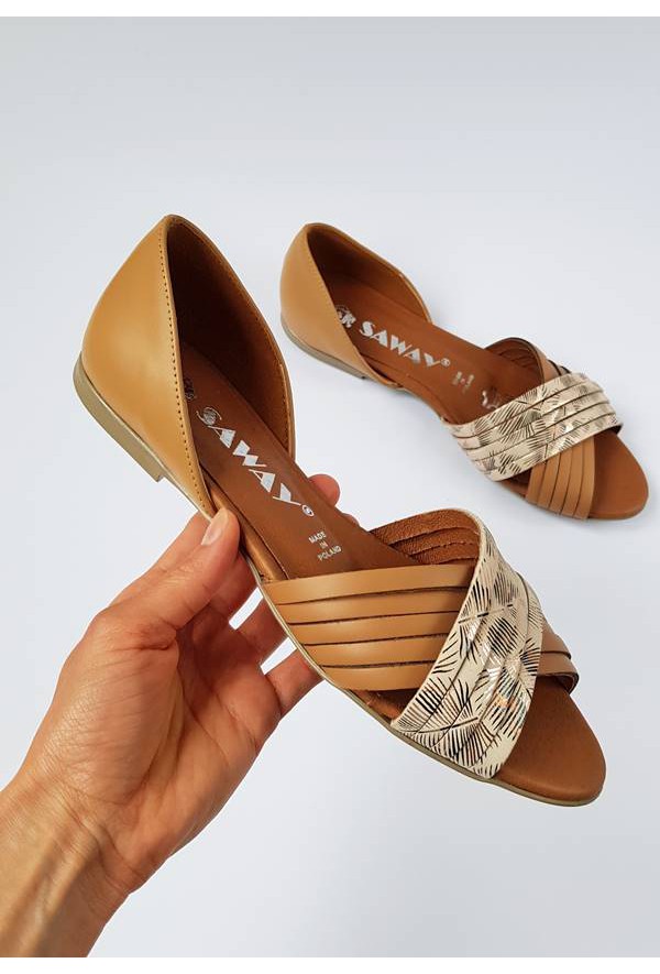 Baleriny Vaticano beż