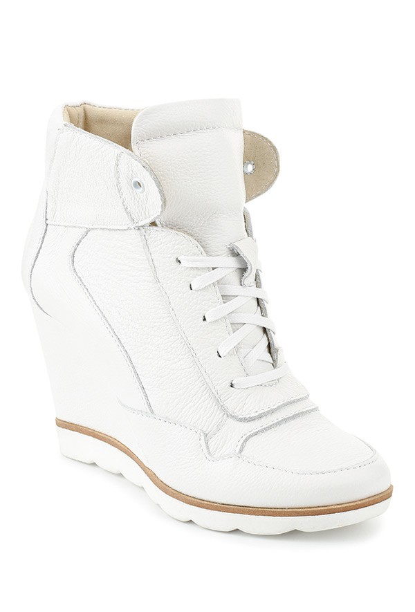 Białe sneakersy Megan