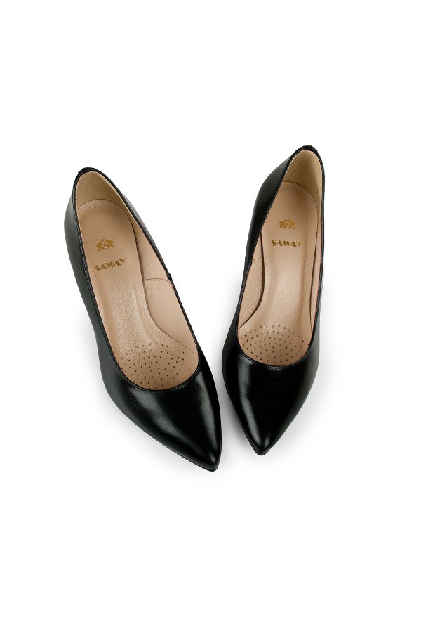 Czarne czółenka Tessa