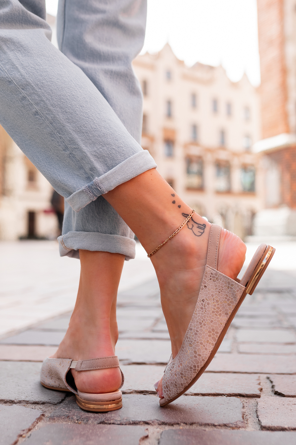 Złote baleriny Opela